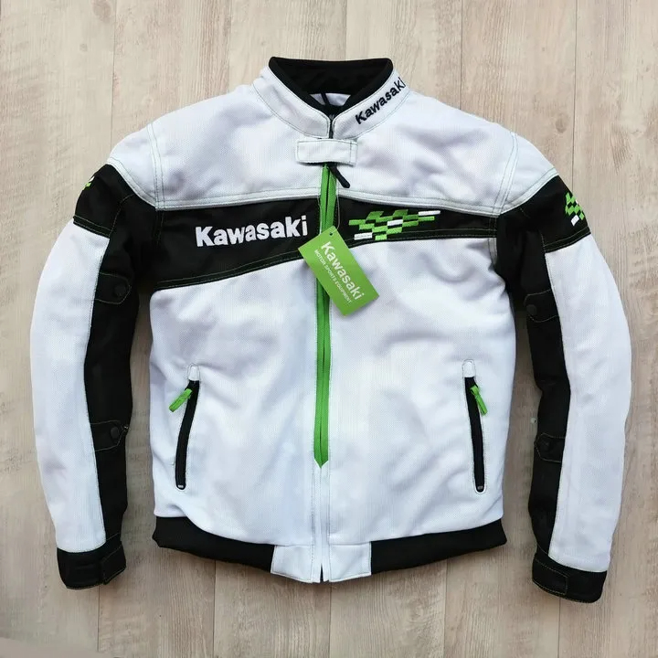 Wholesale price [$32] Kawasaki Motorcycle Jacket